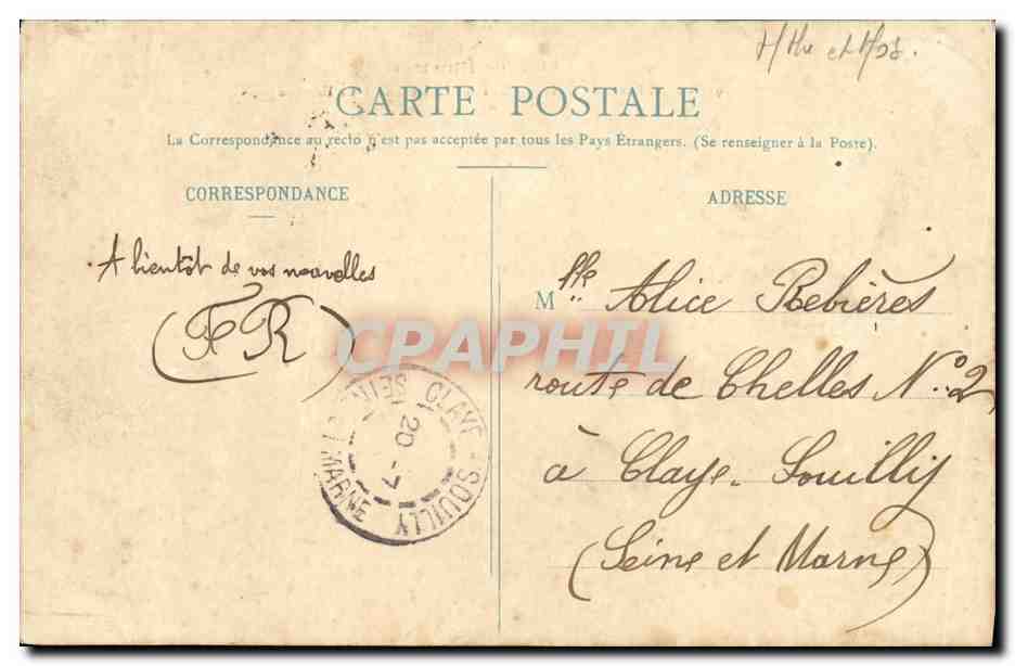 Pont-a-Mousson — Vue sur la Moselle — Le Barrage — La Lorraine Illustrée, n°191 — Verso