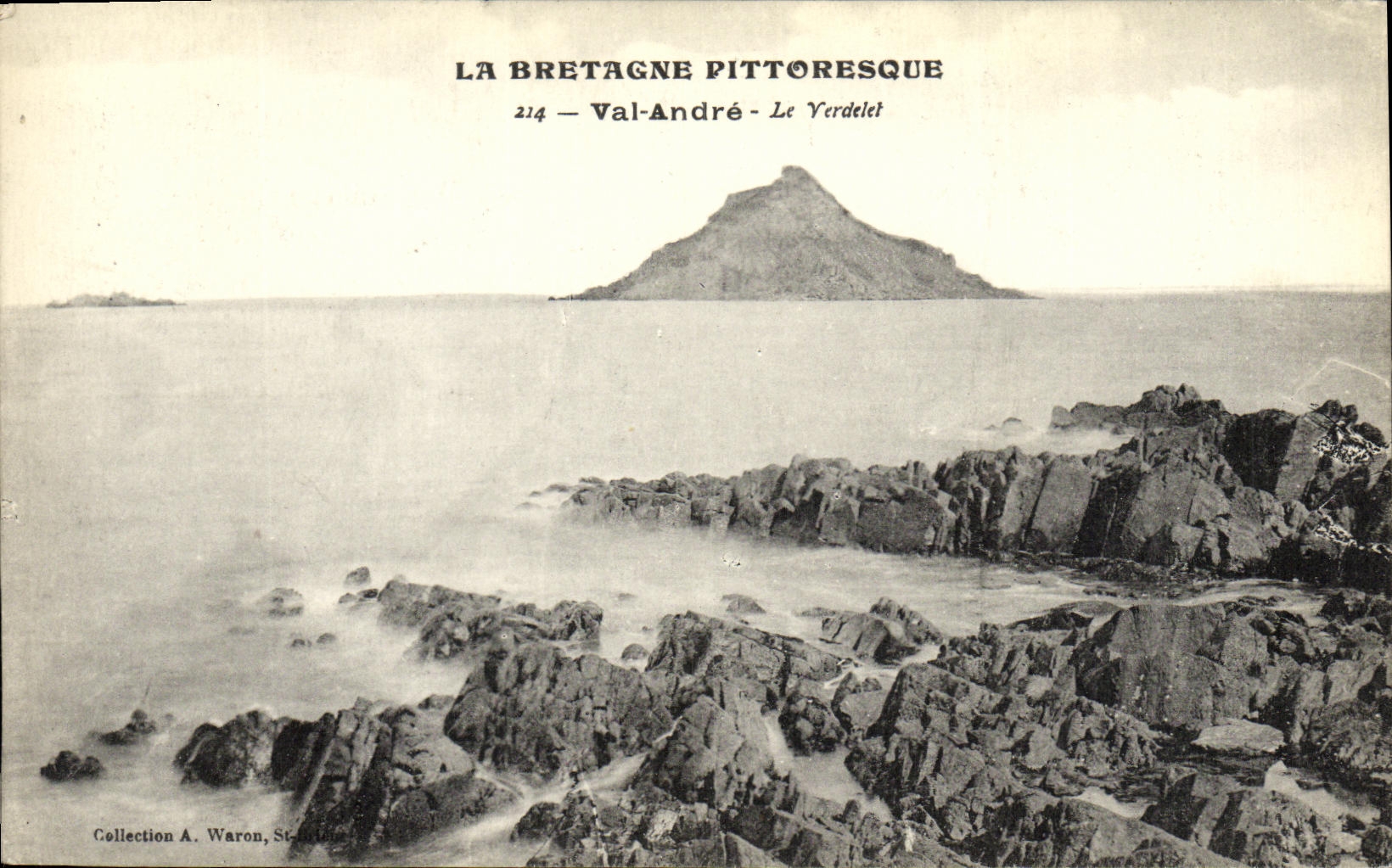 Le Verdelet — Vue côtière — Collection A. Waron, St-Malo