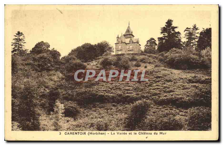 Carentoir (Morbihan) — La Variée et le Château du Mur — Éditeur Le Carnec