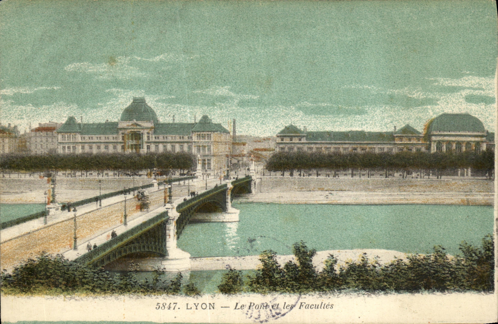 CPA Lyon Le Pont et les Facultes
