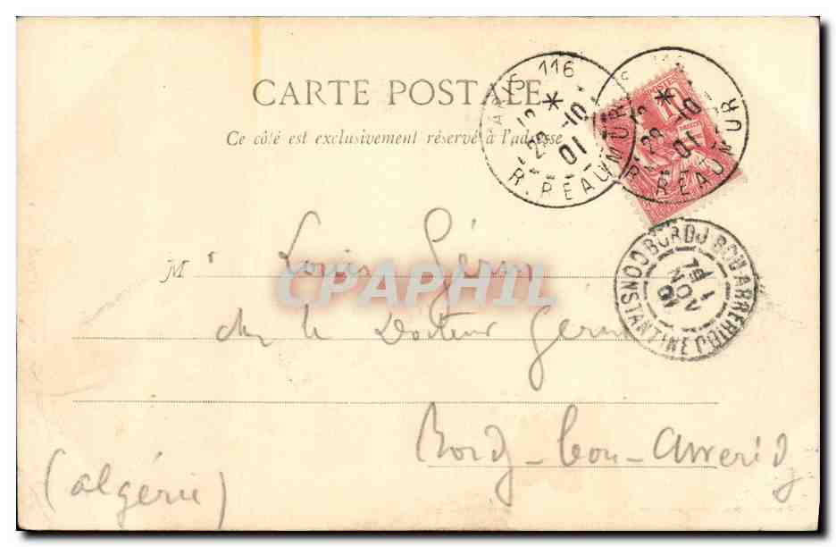 Lyons - Église de Fourvière et l'Église Saint-Jean — Éditeur : Éditions G. G. B. (n° 204) — Verso