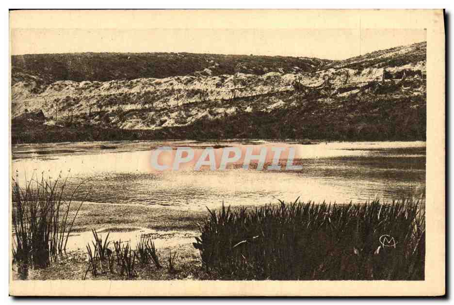 CPA Etang de Vaux et Ravin de la Fausse Cote Militaria