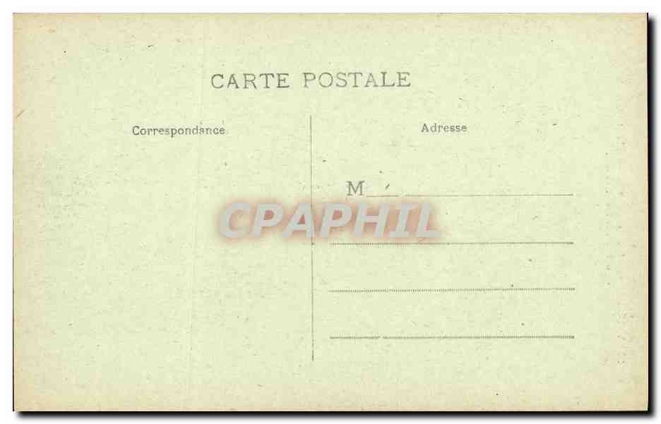 CPA Verdun en Ruines Vue sur la Cathedrale Militaria — Verso