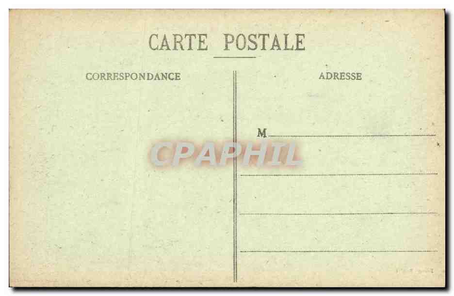CPA Verdun Cafe du Balcon et Rue St Pierre Militaria — Rückseite