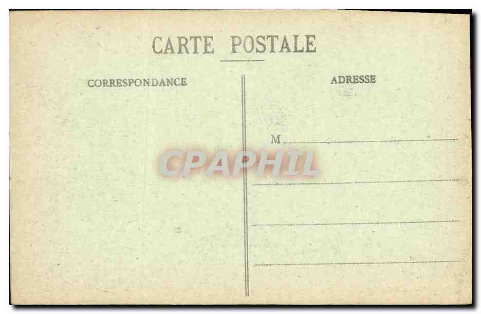 CPA Verdun Cimetiere Faubourg Pave Militaria — Verso