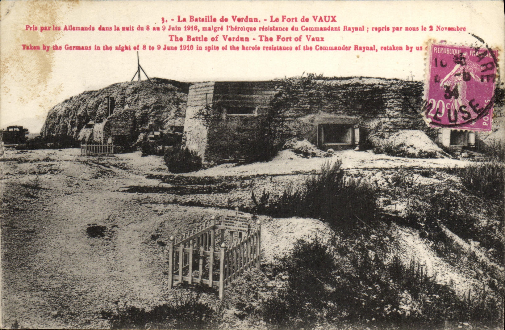 Le Fort de Vaux — Bataille de Verdun — Édition Photo Verdun