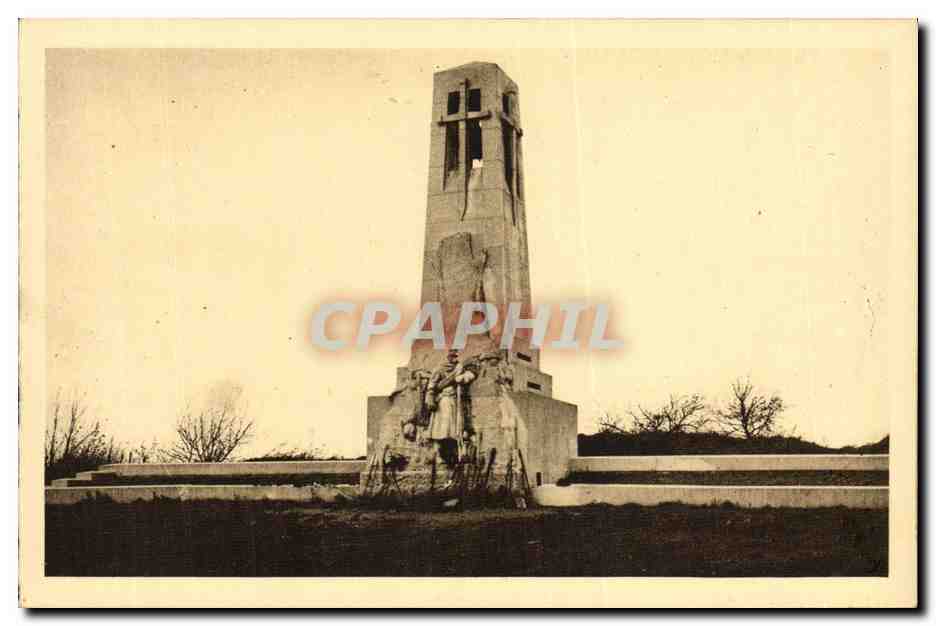 Monument aux Poilus tués à Vauquois — Vauquois — Héloïgrevare Imprimeries de Nancy