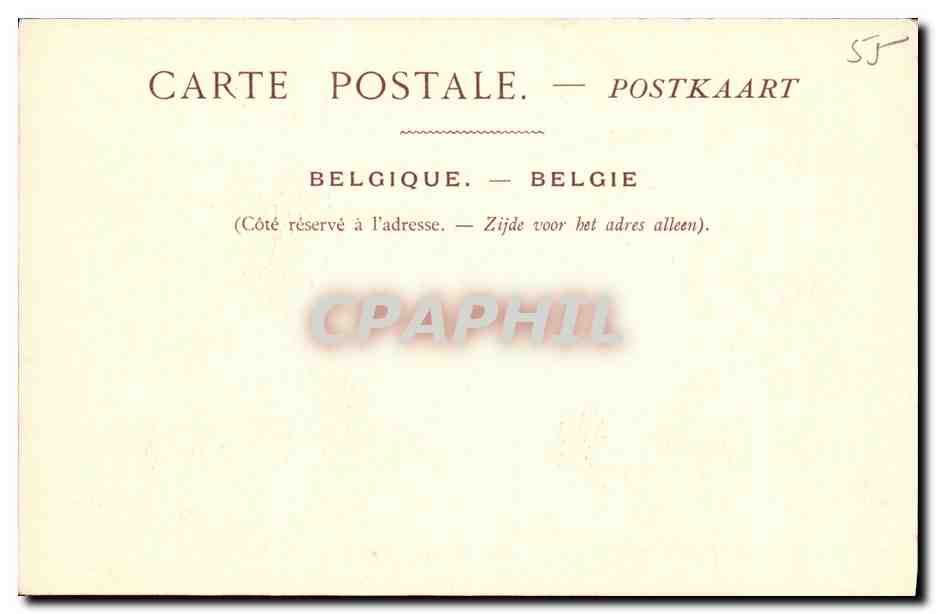 CPA Vallee de la Meuse Dinant Arrivee du Baleau de Namur — Rückseite