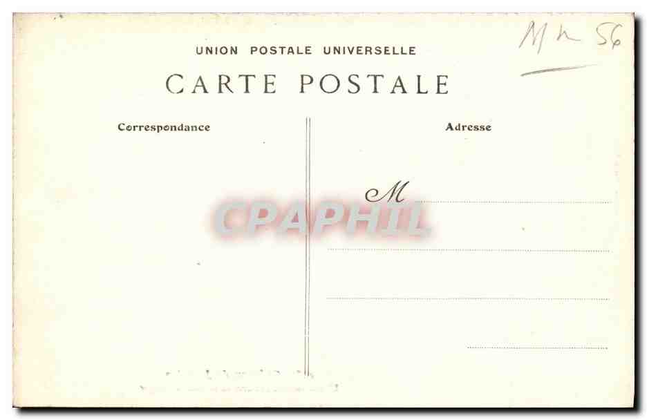 Château de Josselin — L'Antichambre et Porte de la Salle à Manger — Collection Villem d'Quilinjes — Rückseite