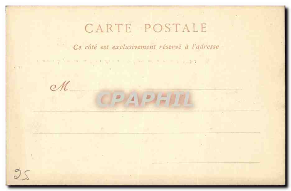 Château de Josselin — Détail du Corps de Logis Intérieur — ND Pol — Verso