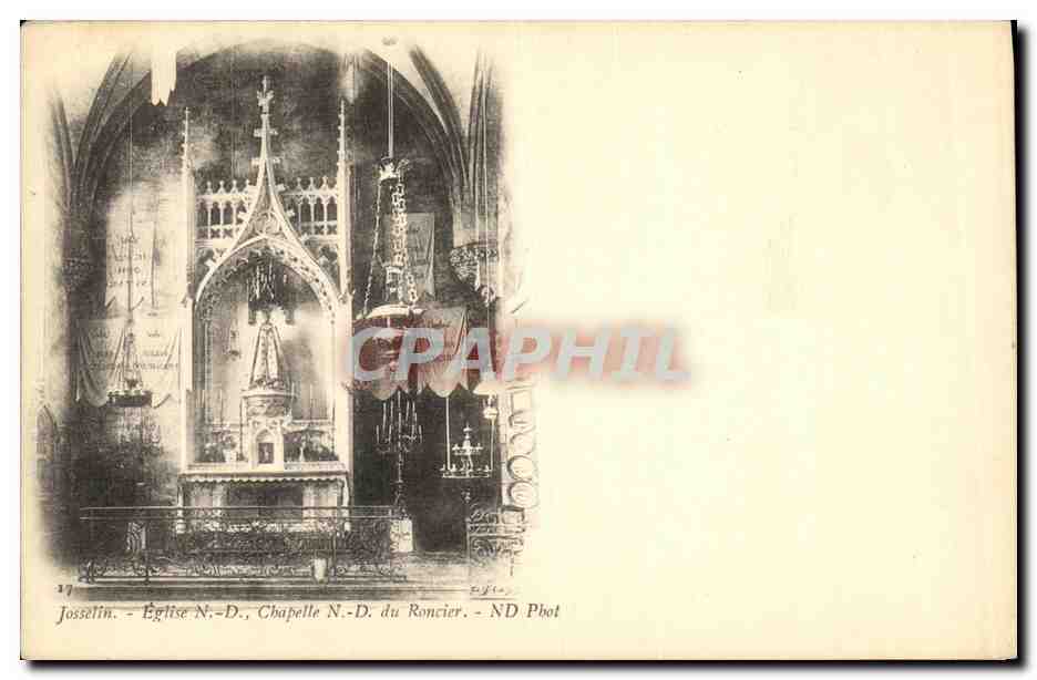 Josselin - Église N.-D., Chapelle N.-D. du Roncier — ND Phot