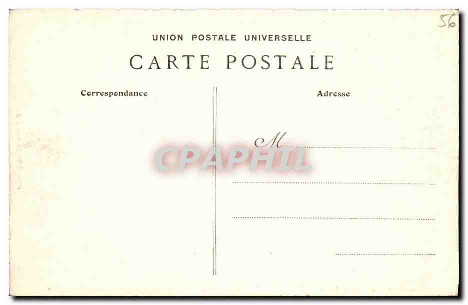 CPA Josselin Interieur de l Eglise L Autel et le Pilier des Ex Voto de Notre Dame — Rückseite
