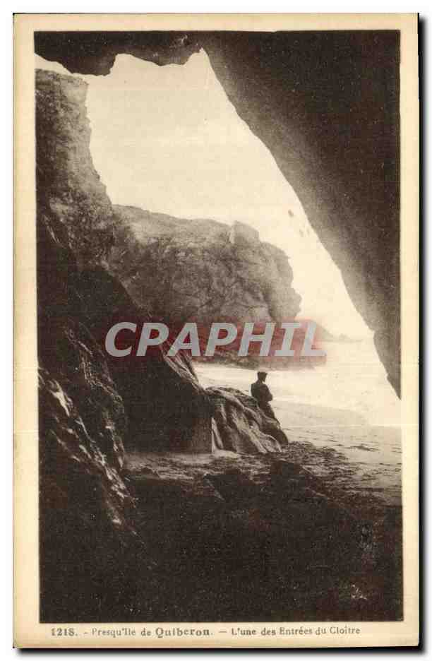 Presqu'île de Quiberon — L'une des Entrées du Cloître — CPHAPhil 1218