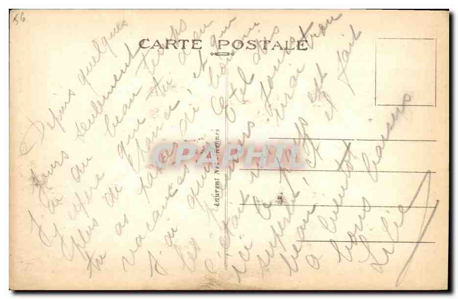 Presqu'île de Quiberon — L'une des Entrées du Cloître — CPHAPhil 1218 — Verso