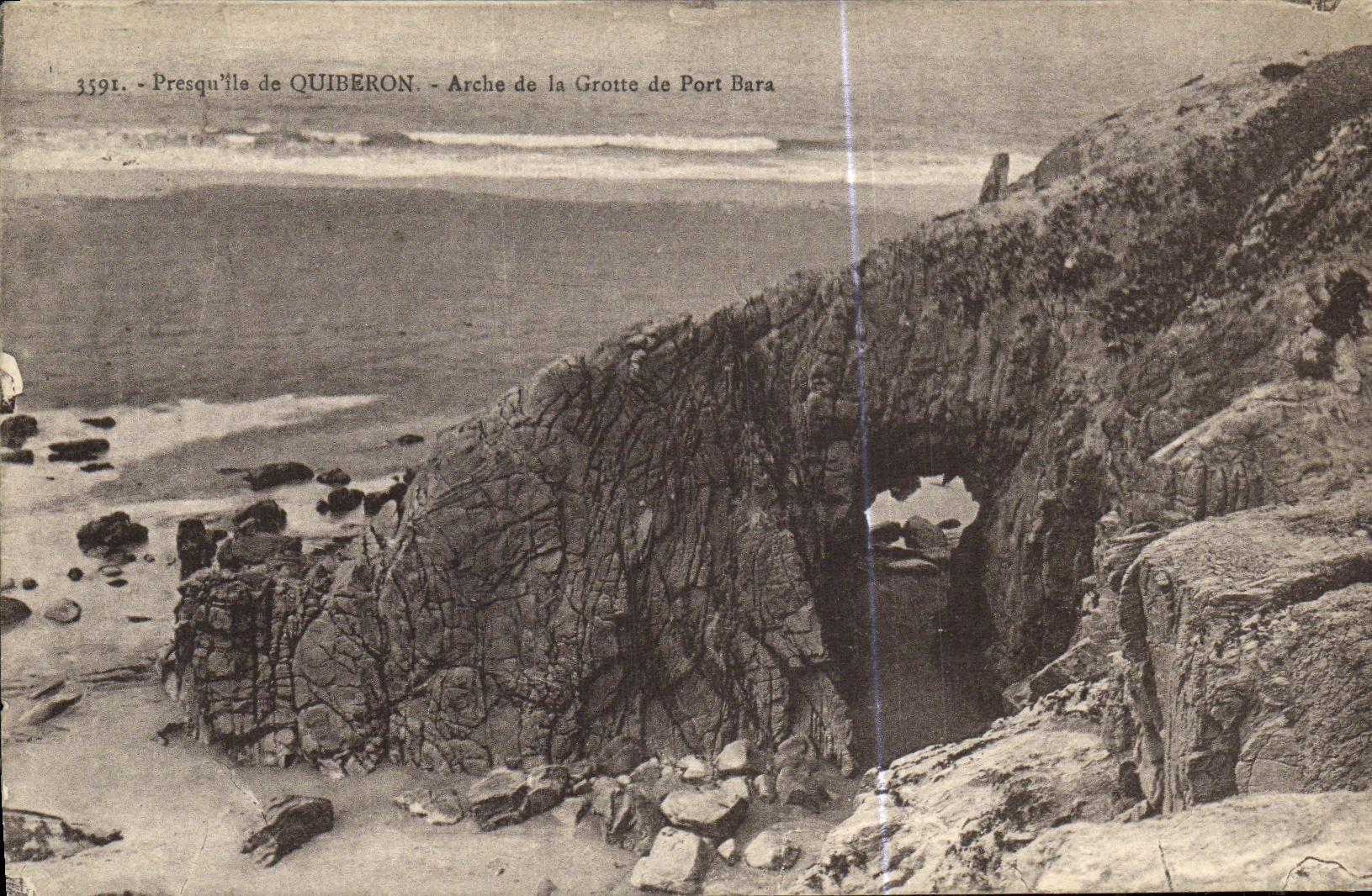 Presqu'île de Quiberon — Arche de la Grotte de Port Bara — Laurent Né Némas