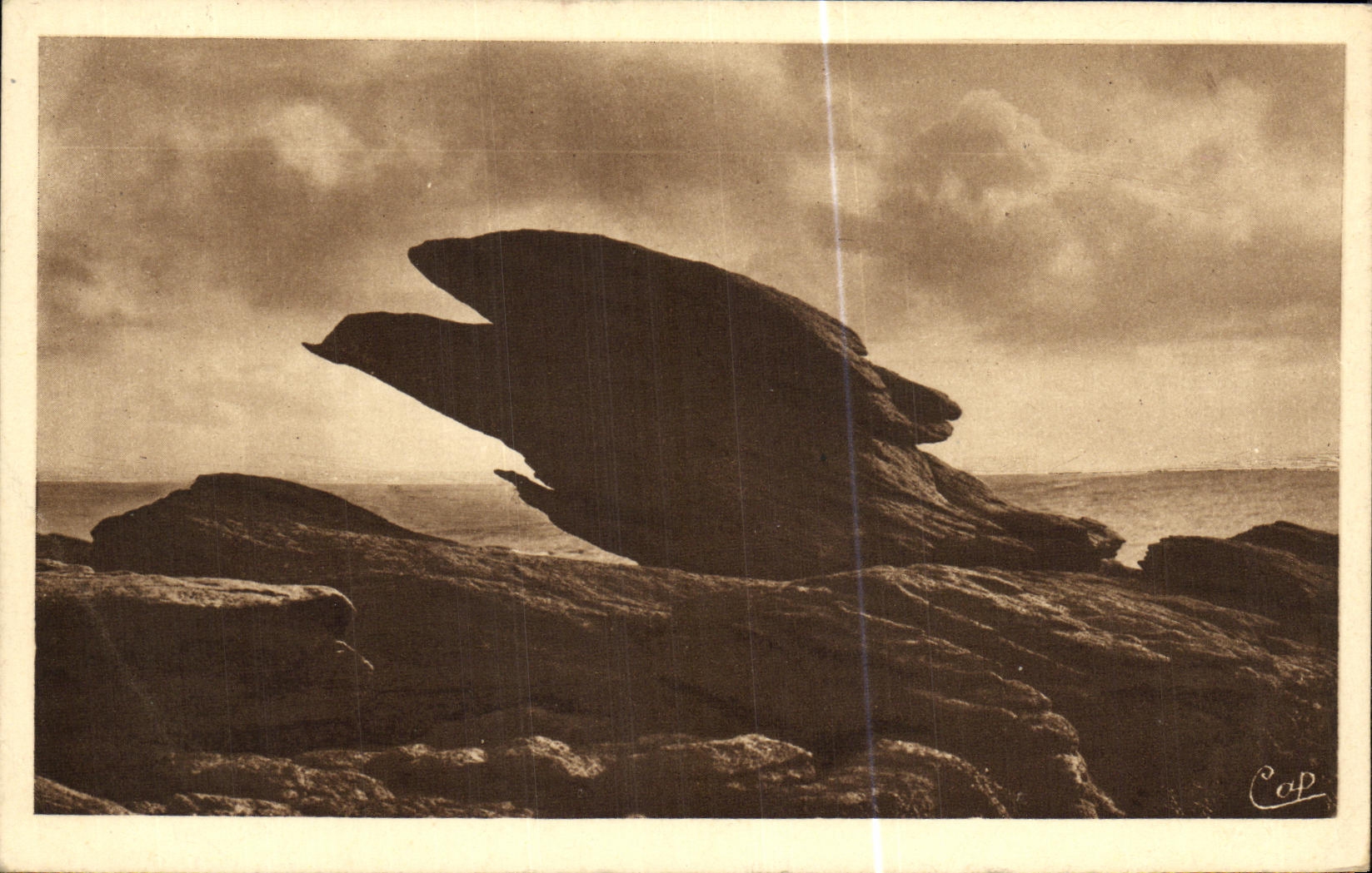 Quiberon — Le Rocher de l'Aigle — C.A.P. Photomécanique