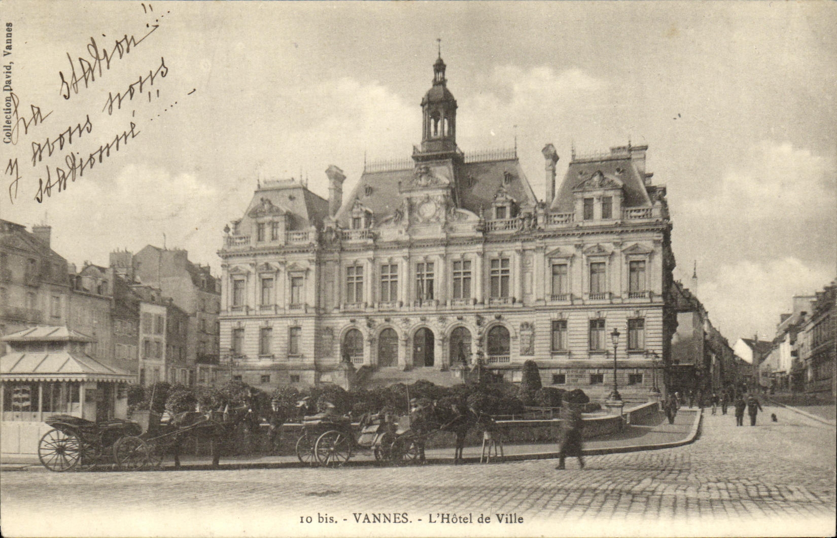 VANNES - L'Hôtel de Ville — Collection David, n° 10 bis