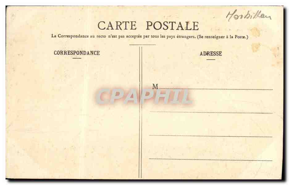 Environs de Vannes — Le Goulet — Collection Conleau, Étude de Paysages Bretons — Verso