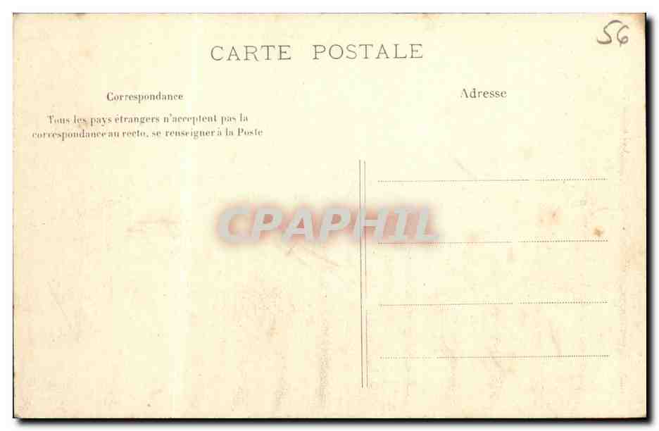 VANNES — La Promenade de la Garenne — Quinper, n° 2375 — Rückseite