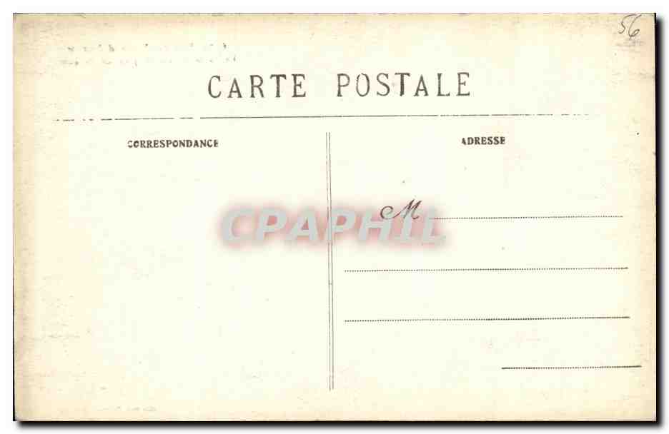 Sainte-Anne-d'Auray — La Scala Sancta le jour de la Fête — Collection Villard, Quimper — Verso