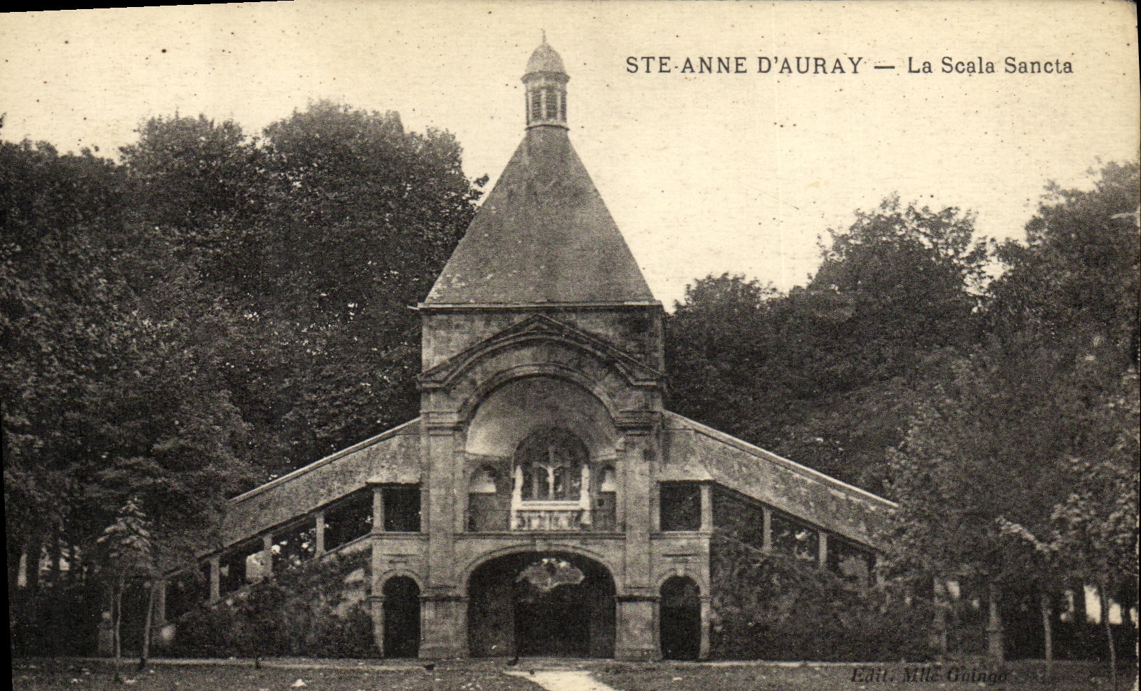 CPA Sainte Anne D Auray La Scala Sancta