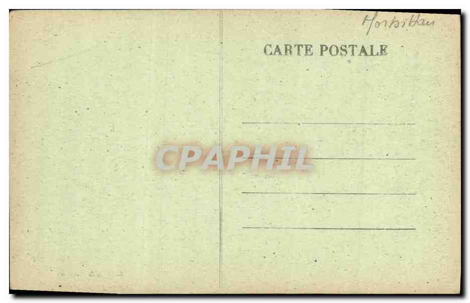 CPA Sainte Anne D Auray La Scala Sancta — Verso