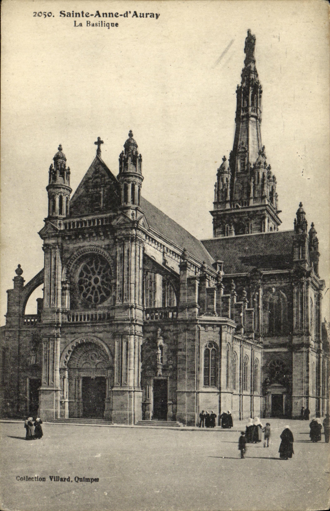 CPA Sainte Anne D Auray La Basilique