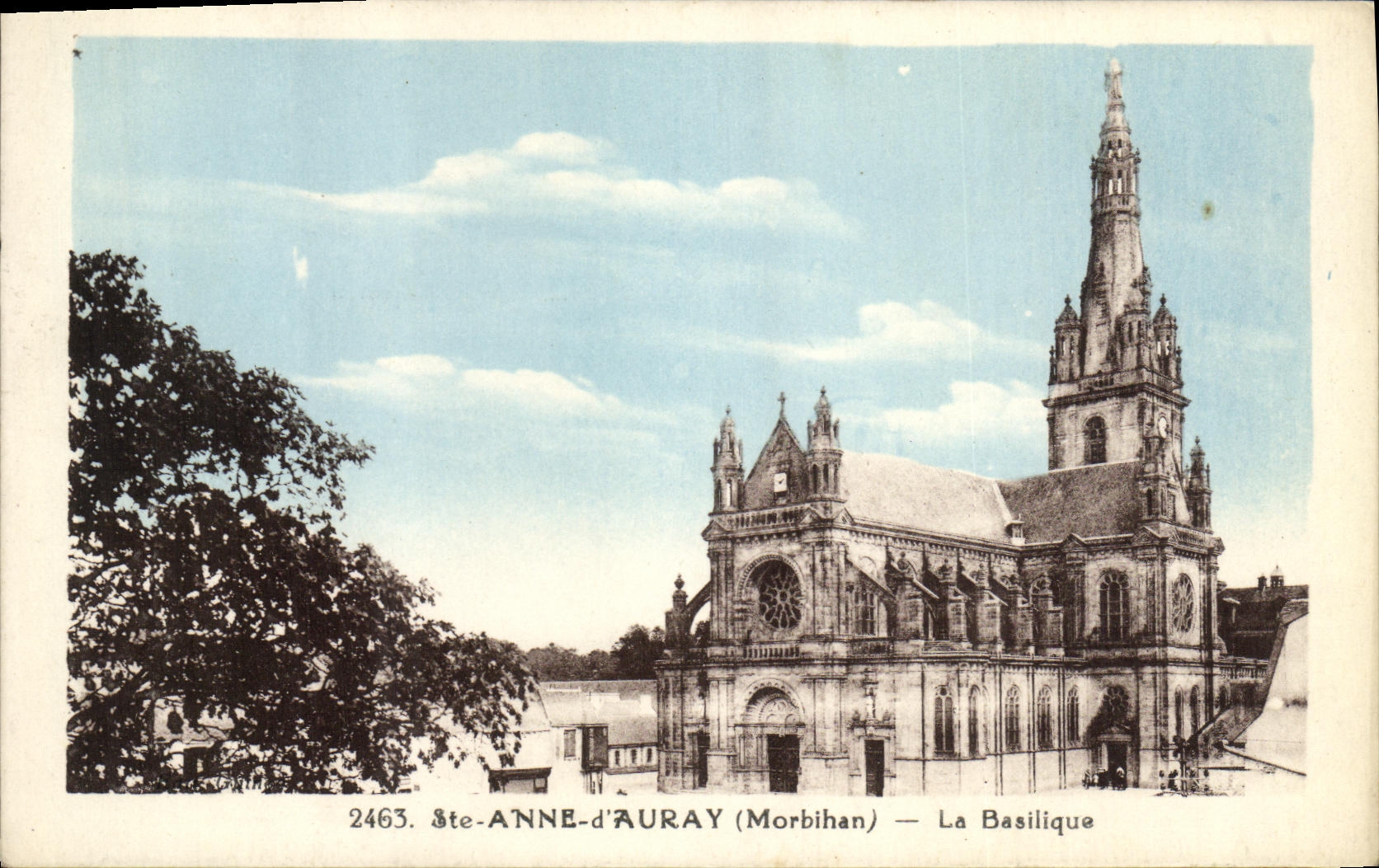 CPA Ste Anne d Auray la Basilique