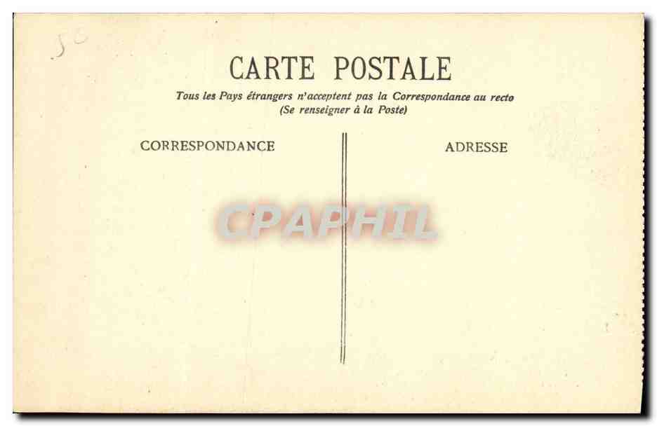 CPA Lourdes Les Robinets Allez Boire a la Fontaine et Vous y Laver — Verso