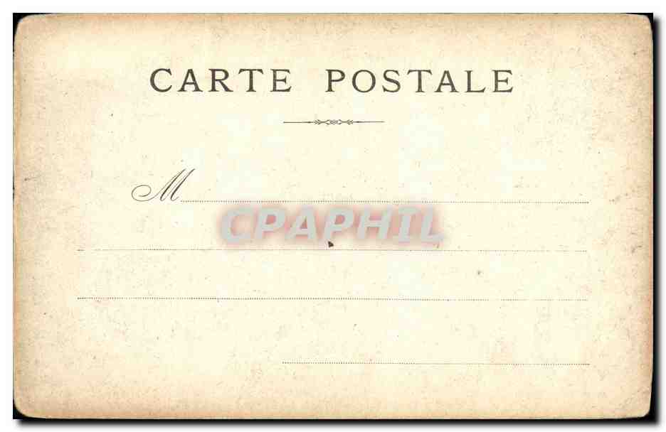 CPA Lourdes Vue du Chateau — Verso