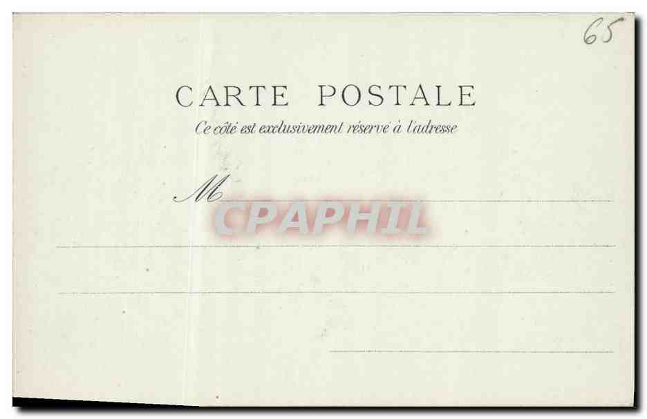 CPA Lourdes Basilique et Calvaire — Verso