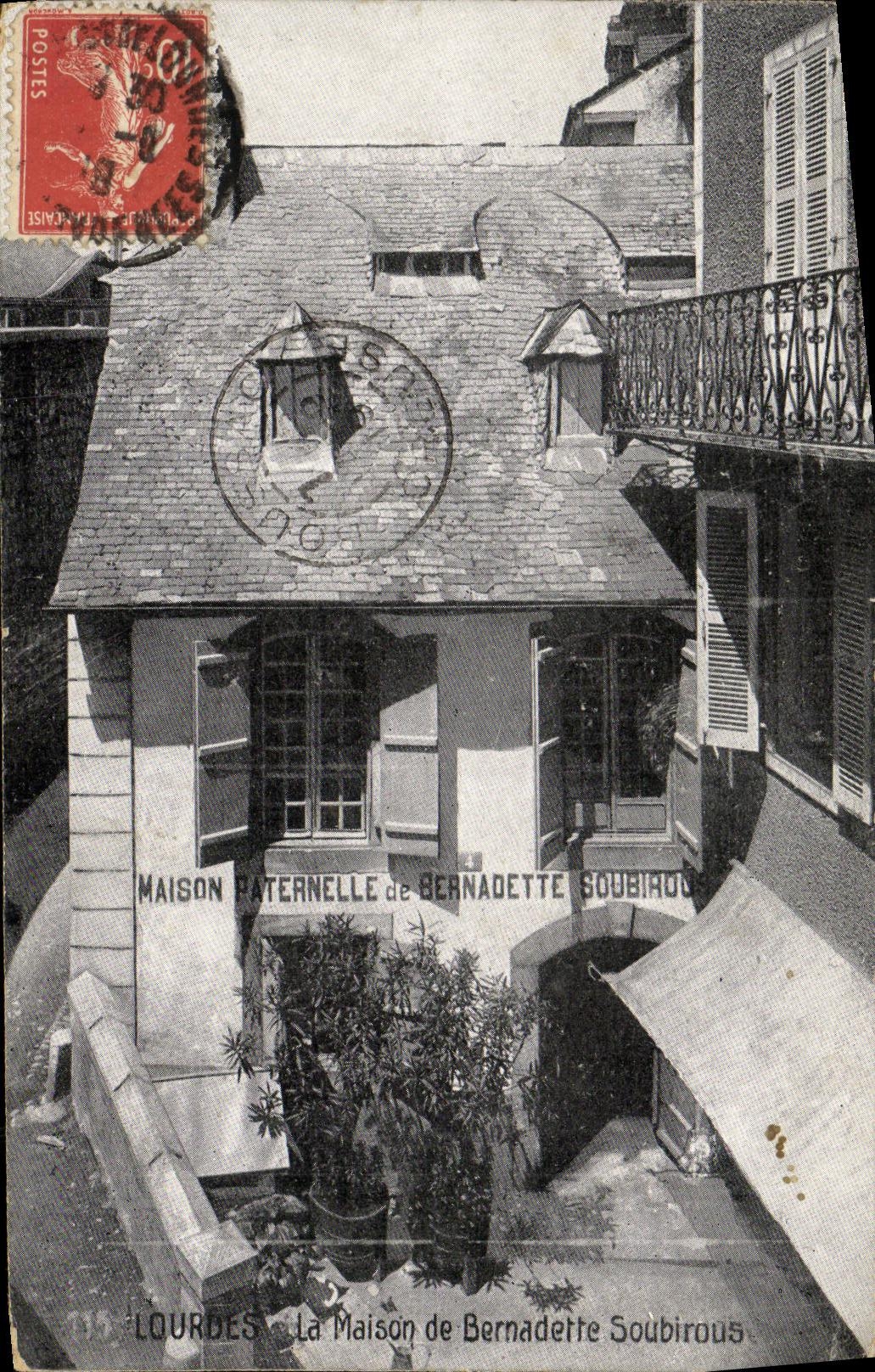 La Maison de Bernadette Soubirous — Lourdes — éditeur anonyme, n° 115