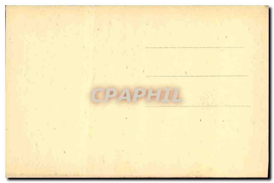 CPA Lourdes Hotel Majestic restaurant renomme avenue du General Baron Marausin — Verso