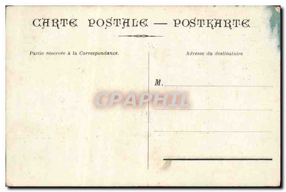 CPA Lourdes Grotte des Espeluges Le Calvaire — Verso