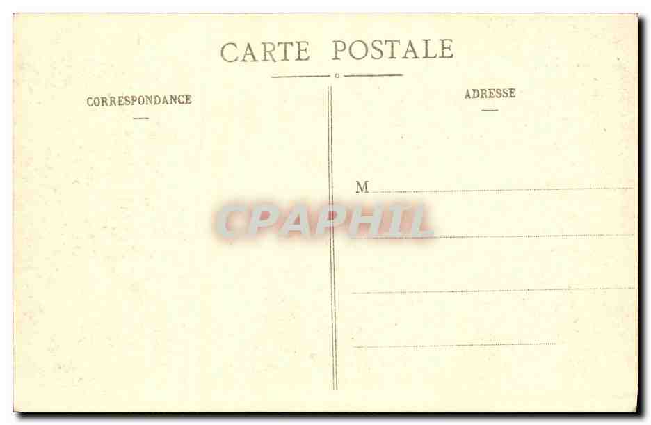 CPA Lourdes La Benediction du Tres Saint Sacrement — Verso