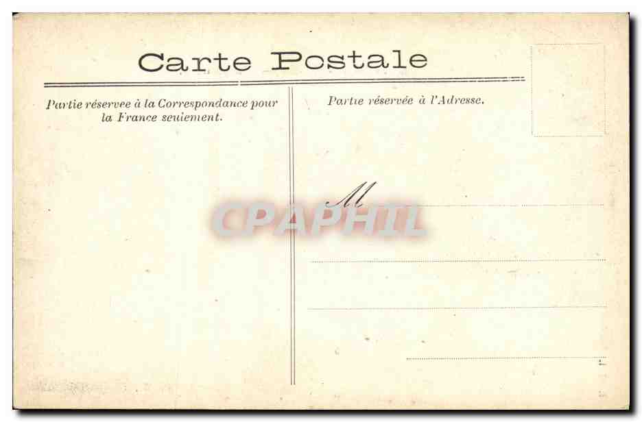 CPA Lourdes L Esplanade — Verso