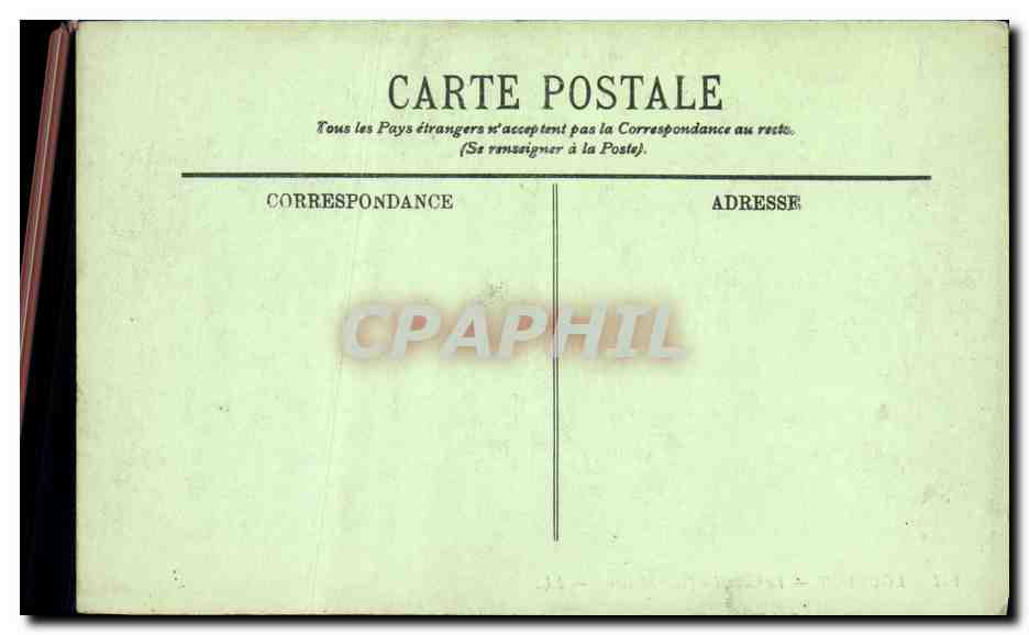 CPA Lourdes Le Calvaire lll e Station  — Verso