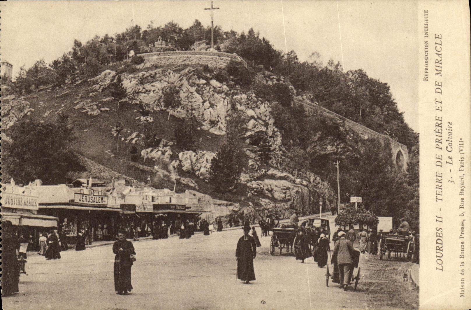 Lourdes - Terre de prière et de miracle — Reproduction intérieure — Maison de la Bonne Presse, 5, Rue Bayard, Paris (VIIIe)