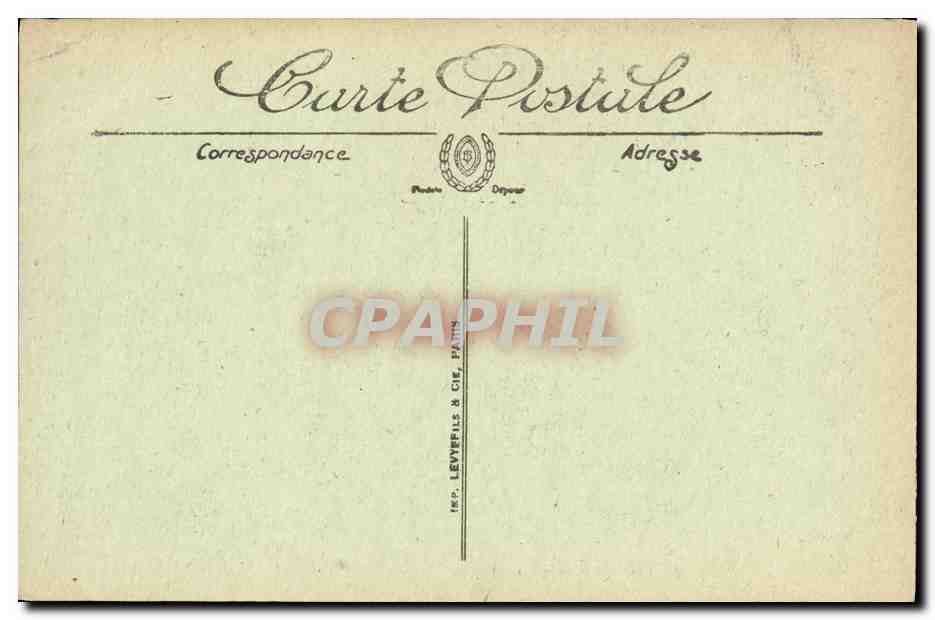 CPA Lourdes La Place de la Grotte et le Gave — Verso