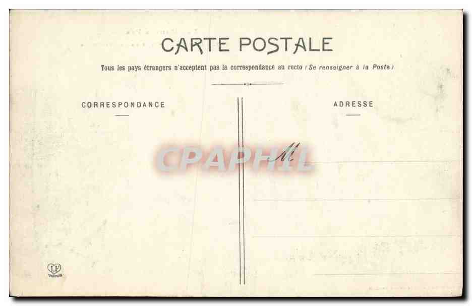 CPA Lourdes Vue sur L Esplanade — Verso
