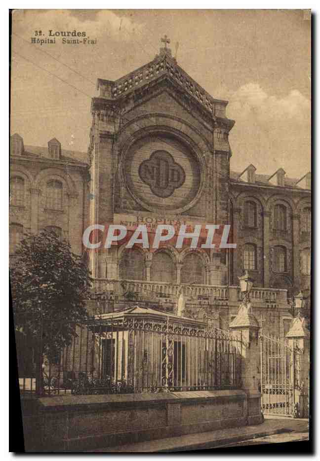 CPA Lourdes Hopital Saint Frai