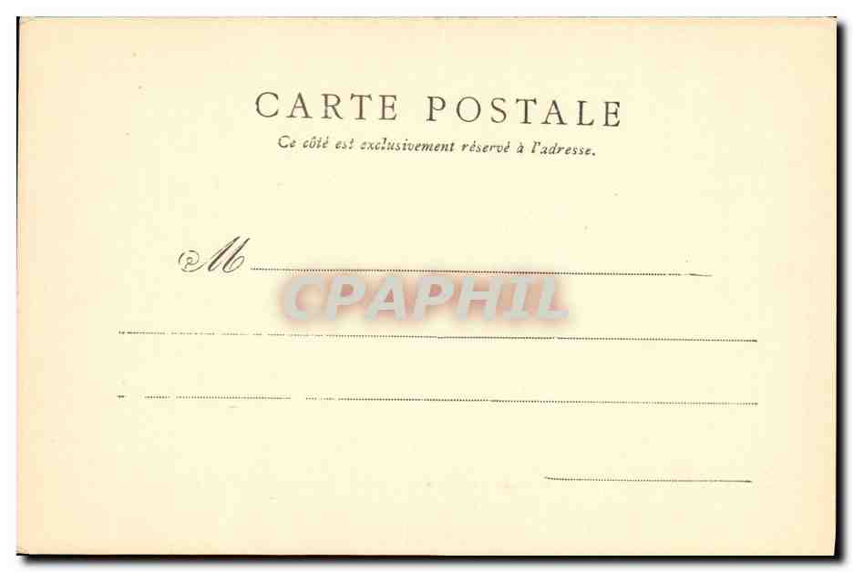 CPA Fort de Lourdes — Verso