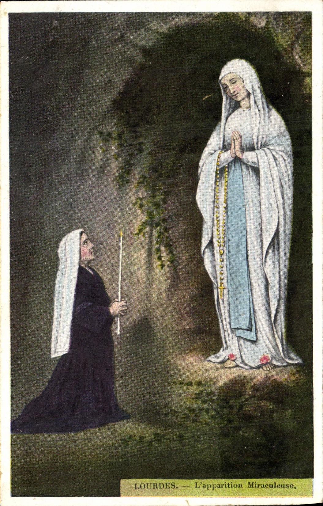 Lourdes — L'apparition Miraculeuse — éditeur non visible