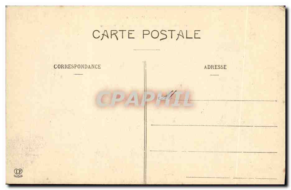 CPA Lourdes Les Rampes la Basilique  — Verso