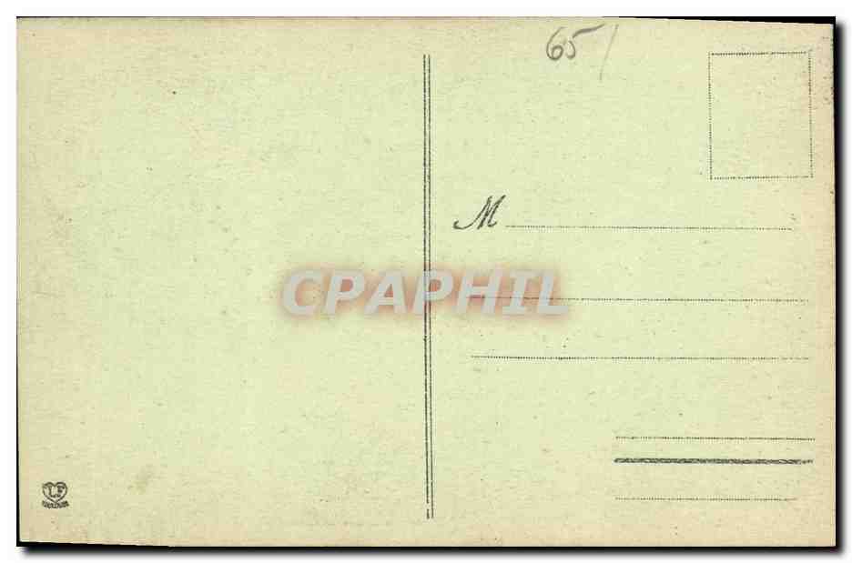 CPA De Lourdes Portez Lui Hirondelles  — Verso