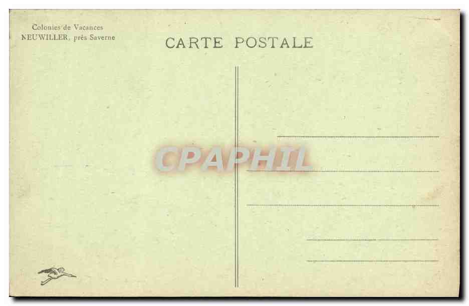 CPA Grotte de Lourdes dans le Parc — Verso