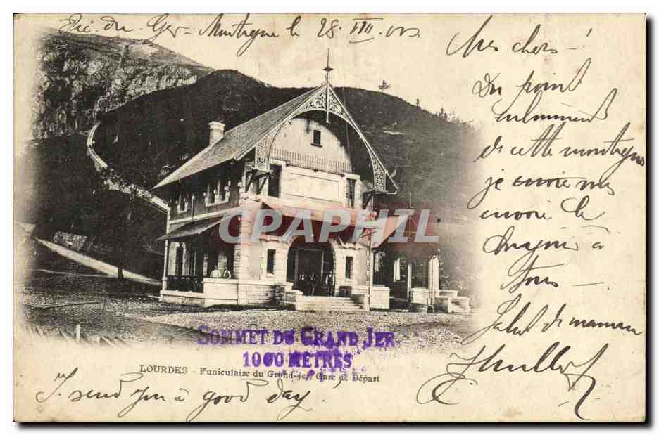 CPA Lourdes Funiculaire