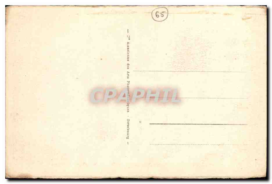 CPA Lourdes Le Funiculaire du Pic Jer Gare inferieure — Verso