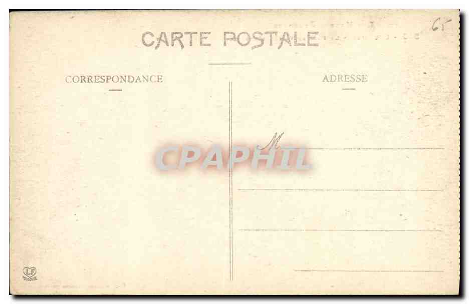 CPA Lourdes Le Fort Et Vallee D Argeles — Verso