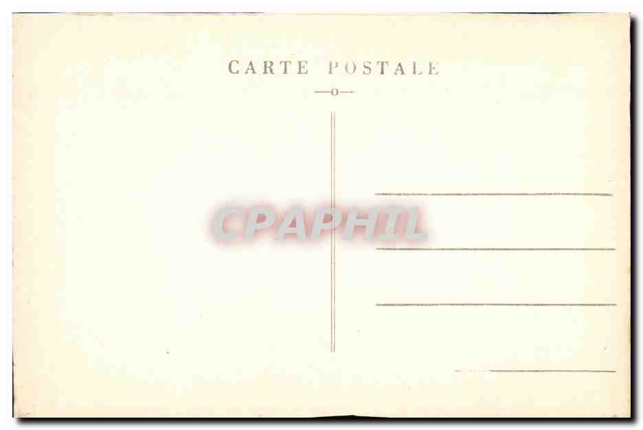 CPA Lourdes 11eme Station du Calvaire — Verso